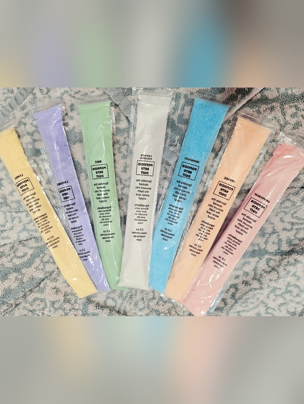 Popsicle Bath Dust Scented